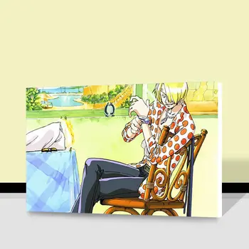 

DIY oil painting One Piece digital paint by numbers Tony Tony Chopper diy digital painting Roronoa Zoro Nami