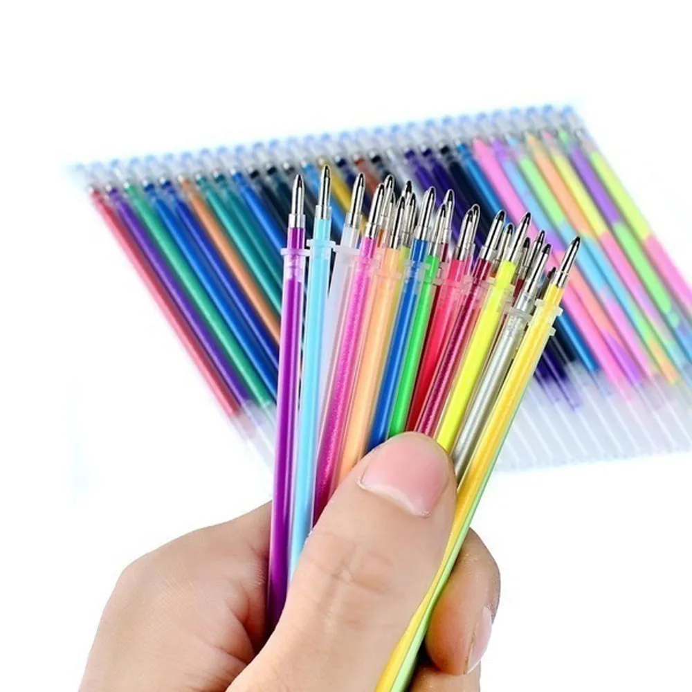 

24Colors Replacement Pen For 5D Diamond Painting Cross Embroidery Point Refills Markers Watercolor Gel Pen Replace Supplies#3$