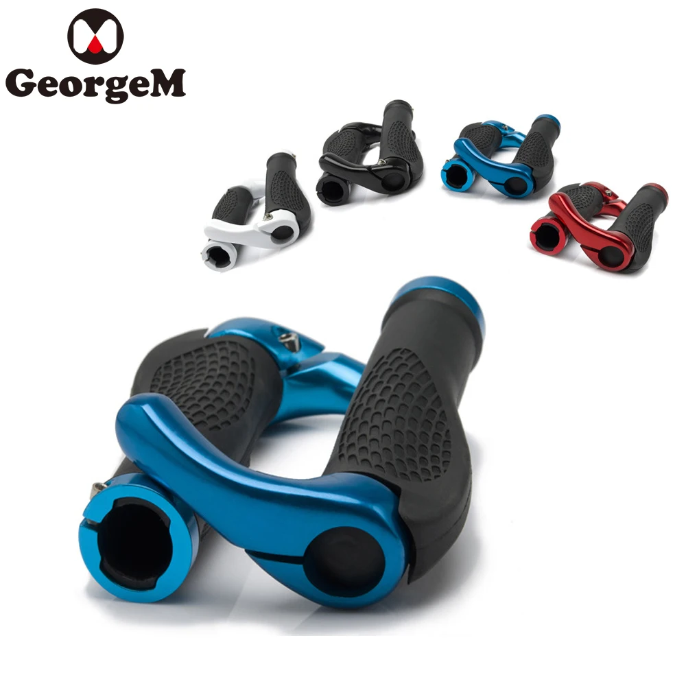 

GeorgeM Cycling Handle Bar Grip 5 Colors Mountain Cycling Bike Bicycle MTB Rubber Grips Anti-skid Bicycle Handlebar Grip #CG5