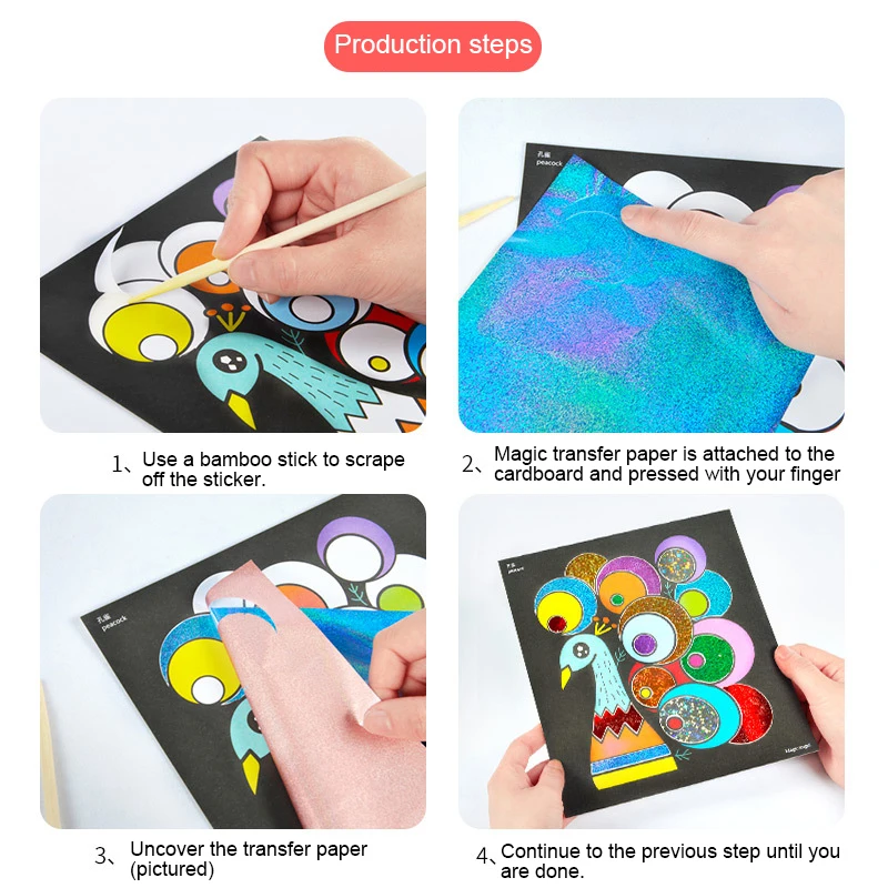 DIY Красочные Детские Волшебные художественные игрушки ручной работы для