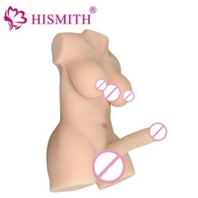 Silicone Ladyboy 3D Sex Doll with Big Breast and Penis Love Doll for Women Lesbian Gay Male Adult Doll Sex Toys