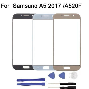 

New Replacement LCD Front Touch Screen Panel Outer Glass Lens For Samsung Galaxy A5 A7 A3 2017 Sm-A520F