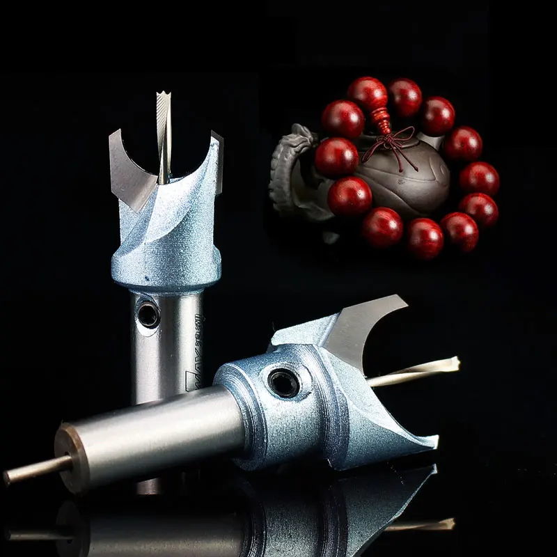 

6mm-30mm Milling Cutter Router Bit Buddha Beads Ball Knife Woodworking Tools 10mm Shank Wooden Beads Drill Woodworking