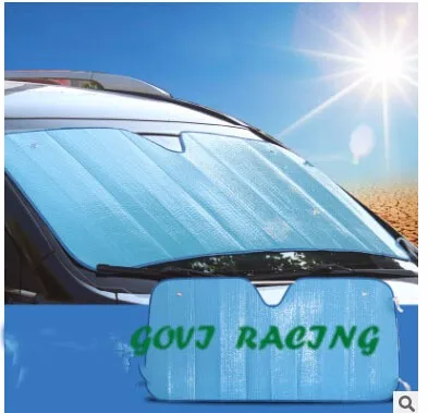 140*70 cmCar окно солнцезащитный тент для автомобиля козырек на лобовое стекло крышка блок переднее окно Солнцезащитная УФ шторка защита окна автомобиля пленка авто зонтики