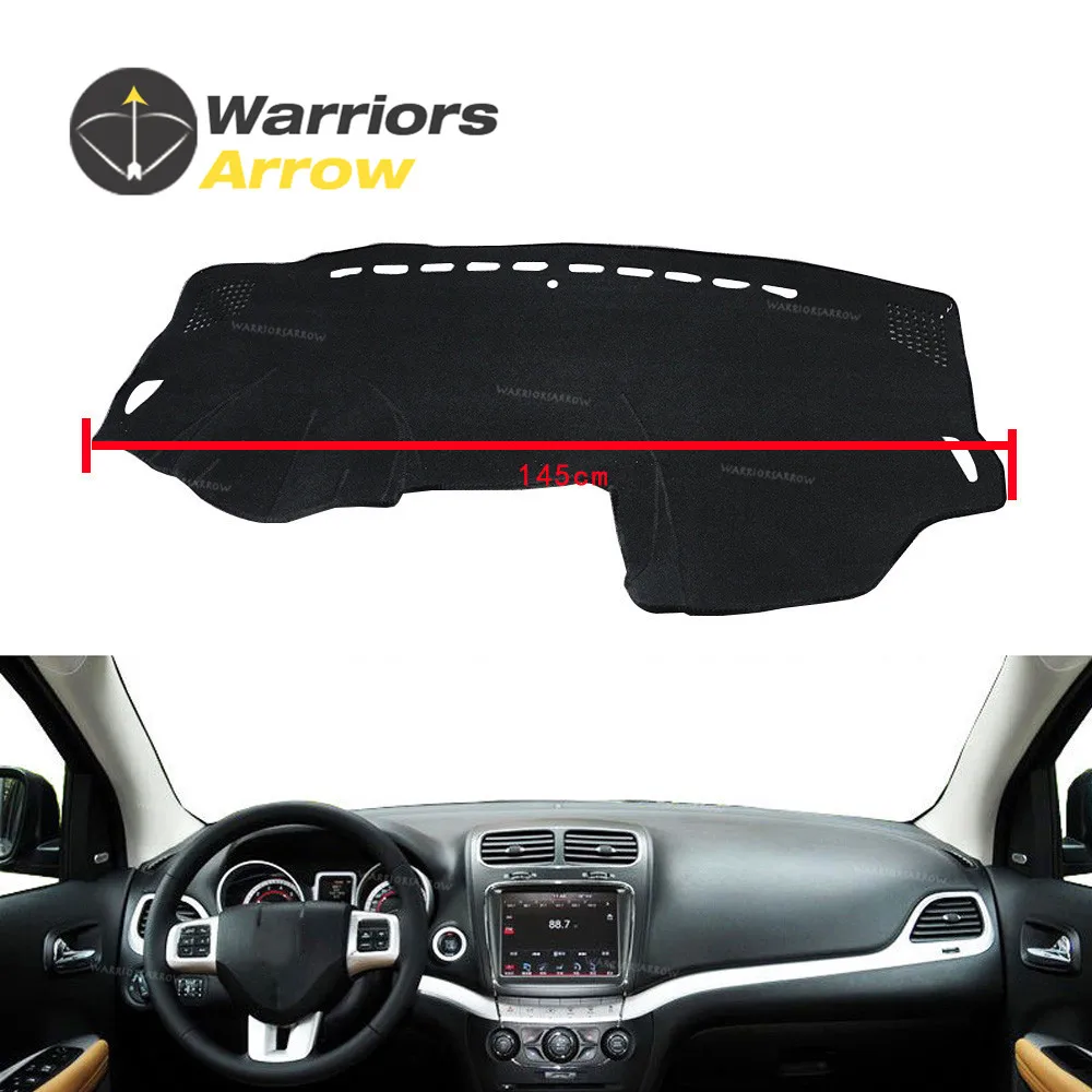 

For Dodge Journey Fiat Freemont 2011-2017 Inner Auto Dashboard Cover Dashmat Dash Mat Pad Sun Shade Dash Board Cover Carpet LHD