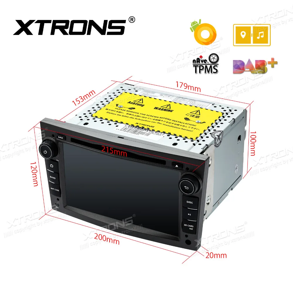 XTRONS Android 8 0 автомобильный Радио dvd плеер для OPEL Zafira B 2005 2006 2007 2008 2009 2010 2011 2012/Vectra Vivaro