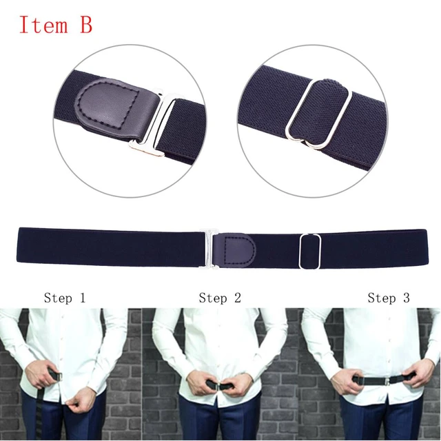 Unisex Adjustable Tuck Shirt-Stay Best Wrist Belt Holder Clothes