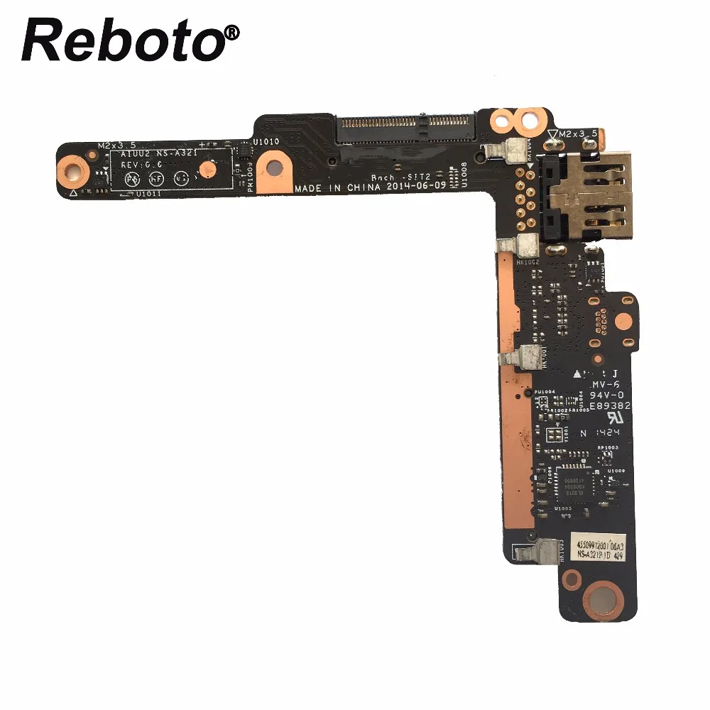 

Genuine Original FOR LENOVO YOGA 3 PRO 1370 USB HDMI SD CARD READER BOARD AIUU2 NS-A321 100% Tested Fast Ship