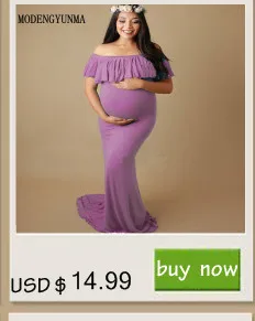 MODENGYUNMA платья для беременных Новое кружевное платье с длинными рукавами и воротником для беременных платье для фотосъемки
