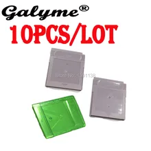 10 шт./партия,, два цвета, выбор, игровой консоли, картриджа, сменный пластиковый корпус, подходит для GameBoy, цветной чехол для мальчиков, GBO