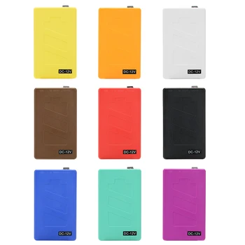 

MasterFire 20PACK/LOT DC 12400 Portable 4000mAh for DC 12V Super Rechargeable Switch Li-ion Battery Pack For Cameras camcorders