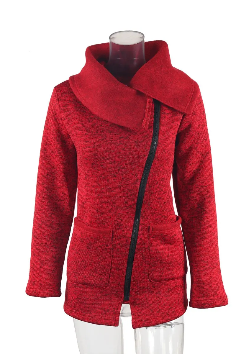 Новое повседневное зимнее женское пальто XXXXL 5XL плюс размер модные базовые куртки Casacos Feminino Европейский стиль Jaqueta Feminina Inverno - Цвет: Red single collar