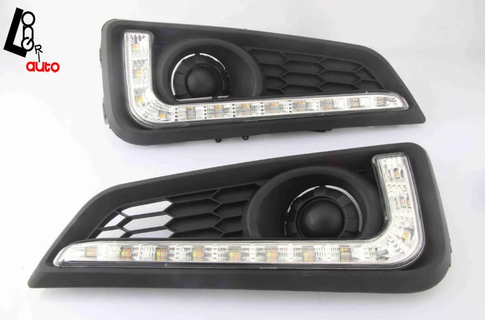 

car styling LED Daytime Running Light DRL Bilateral For City 2014-2015