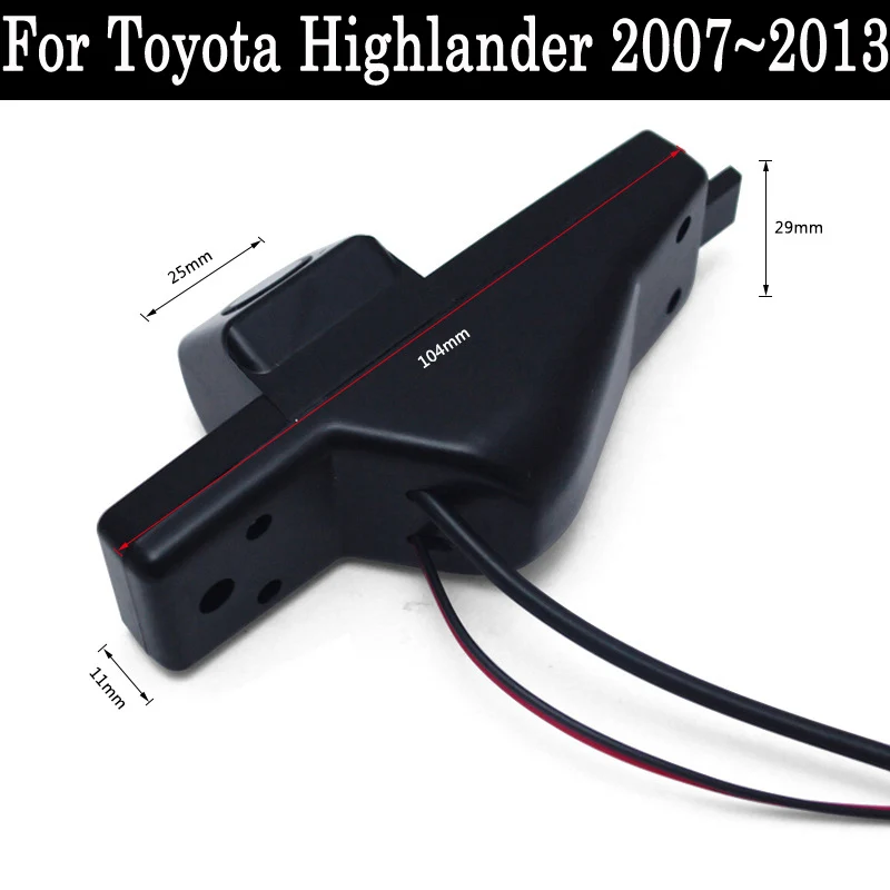 Камера заднего вида для Toyota Highlander 2007 ~ 2013/CCD камера ночного видения/резервная