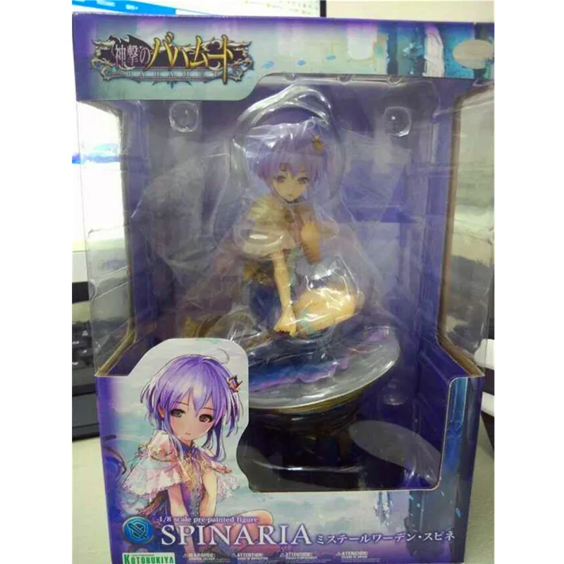18 см Rage of Bahamut GENESIS Аниме Фигурка Mystere Spinaria фигурка Сидящая позиция Ver красивые