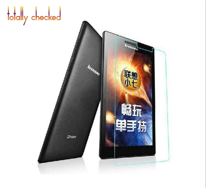 Per Lenovo Tab 2 A7 10 A7-10 A7-10Hc A7-10Lc 7 "+ Kit Di Pulizia + Forte Scatola 2 Pz/Lotto 9 H Vetro Temperato Pellicola Della Protezione Dello Scher