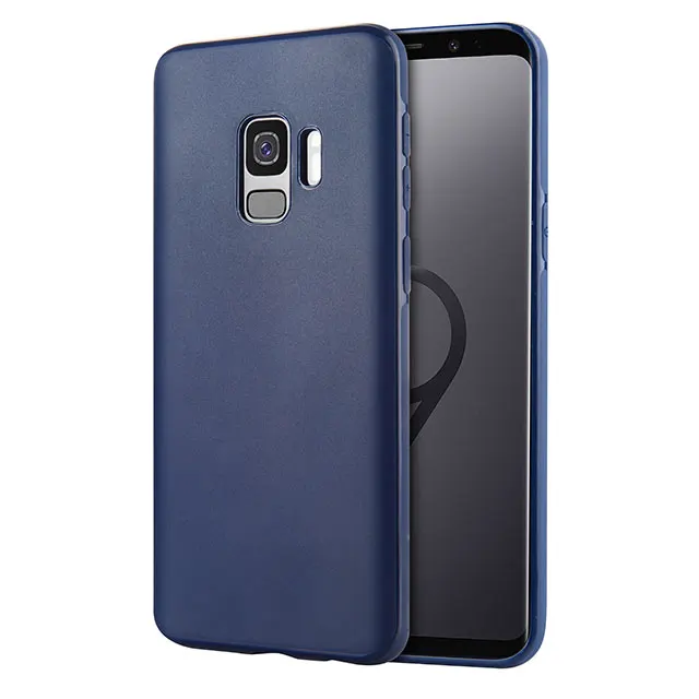 Магнитный чехол для samsung Galaxy S9 Plus, мягкий силиконовый Магнитный чехол для samsung S10 Plus S9 S9Plus S 9 10, чехол для автомобиля - Цвет: Blue