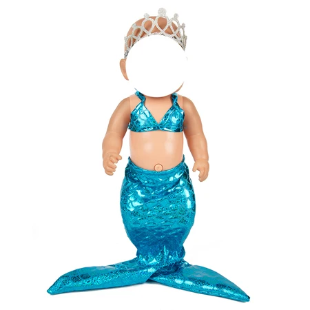 17inch reborn baby Doll clothes pajama set baby doll jumpsuit for 18