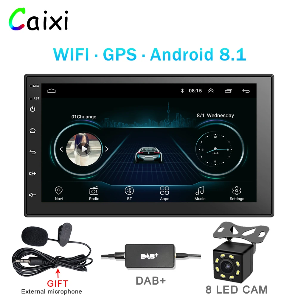 

2Din Car Multimedia Player RAM2G ROM32G 2 din android radio Car Radio Universal Car Player For Nissan Toyota Kia Suzuki