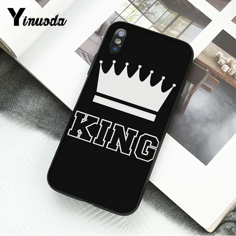 Cartoon Crown King and Queen 