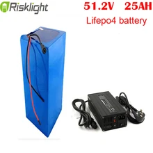 Производитель lifepo4 51,2 V 25Ah литий-ионный аккумулятор для гольф-кары/логистики/санитарно-гигиенического автомобиля
