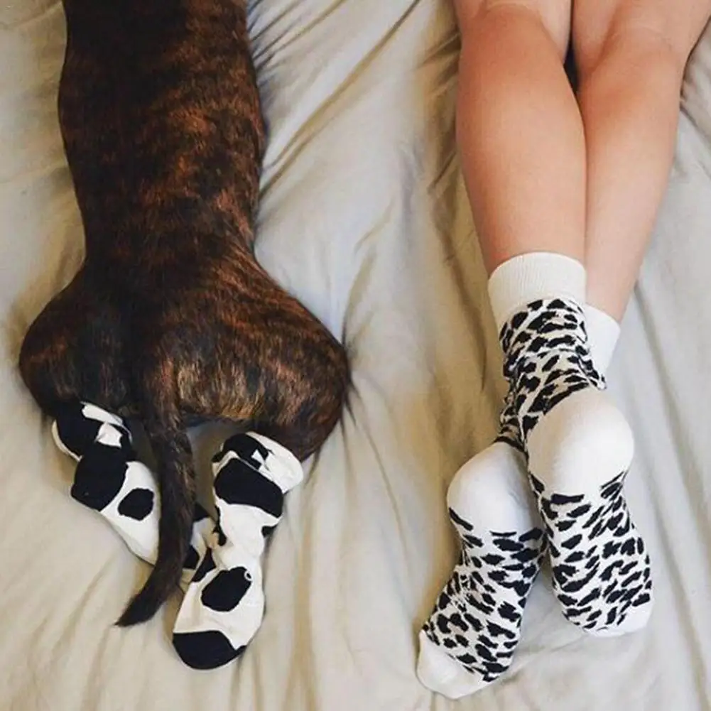 Леопардовые носки для малышей носки для родителей и детей хлопковые детские гольфы для малышей удобная одежда для пола ножной браслет для семьи Membe