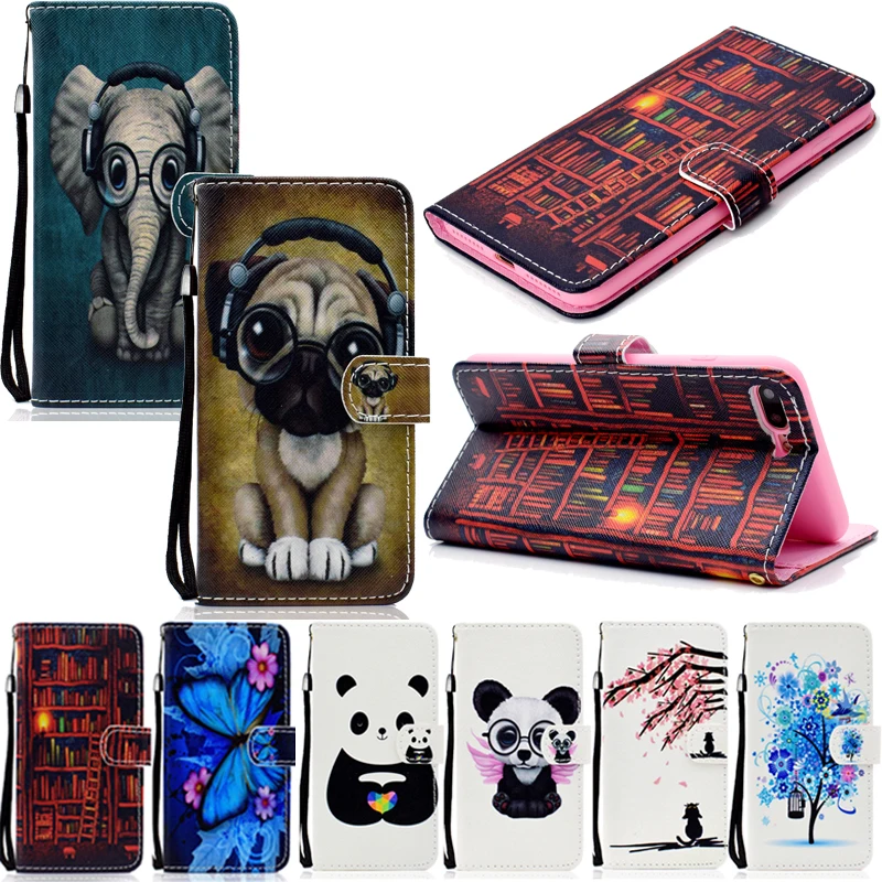 

Luxury Leather Flip Wallet Phone Soft Silicone Case Cover Shell Capa Funda for Apple iPhone 6 6G 6S 7 8 Plus X Coque Fundas