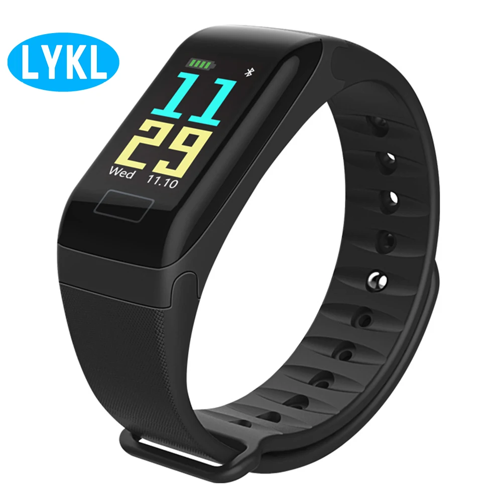 

LYKL F1 Plus Smart Wristband Color Screen Sports Smart Bracelet Blood Pressure And Heart Rate Monitor Fitness Tracker Smart band
