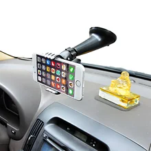 Cobao 360 Degree Rotation Monopod Universal Suction Cup Mobile Phone Desktop Car Holder Stand For Smart phone