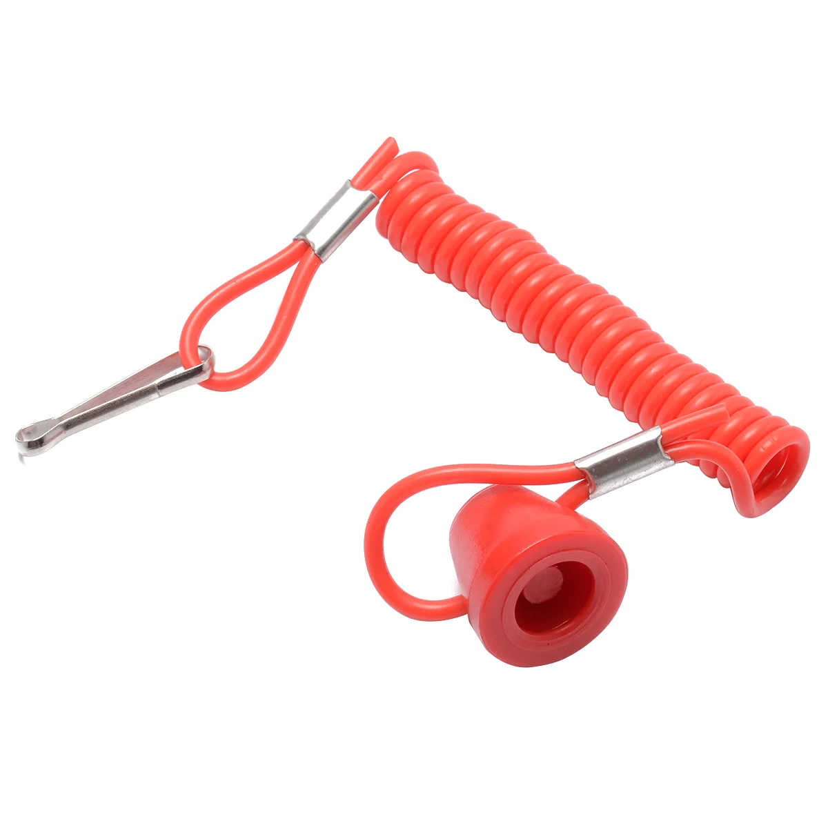 Universal 7/8 Inch DC12V Normally Opened Circuit Motorcycle Boat Quad 50-150CC ATV Engine Stop Tether Kill Switch Push Button