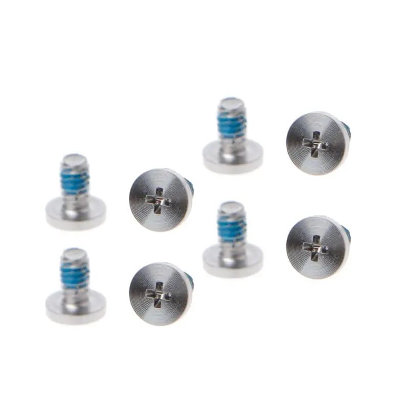 

High Quality 8 pcs/set Laptop Bottom Case Screw For MacBook A1342 MC207 MC516 Back Cover Screw