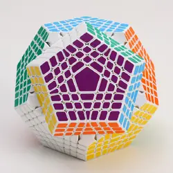 Новинка 2017 года Shengshou tegaminx Головоломка Куб Профессиональный 7x7x7 ПВХ и матовая Наклейки Cubo головоломки Скорость классические развивающие