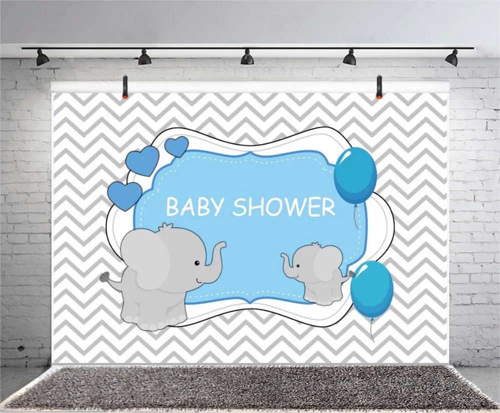 Laeacco Elephant Baby Shower Backdrops For Photography Balloon Chevrons Stripes Party Banner Photo Backgrounds Photo Studio Laeacco Elephant Baby Shower Backdrops For Photography Balloon Chevrons Stripes Party Banner Photo Backgrounds Photo Studio