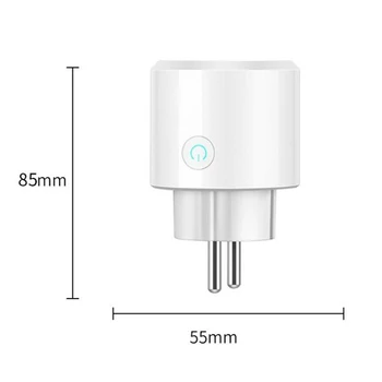 

Zapo W31 Smart Socket Wifi Mobile Phone Timer Switch Socket Remote Control Smart Home for Alexa (Eu Plug)