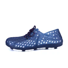 Новинка; садовые Вьетнамки; водонепроницаемая обувь для мужчин; быстросохнущие летние пляжные шлепанцы; уличные сандалии без застежки; спортивная обувь; Zapatos EVA