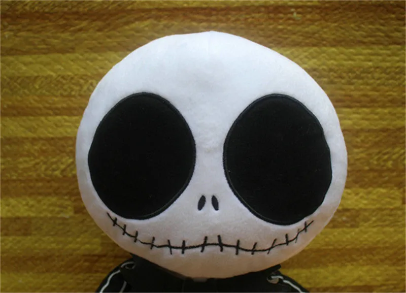 65cm Big Size The Nightmare Before Christmas Jack Skeleton Plush Toys Dolls Movie Cartoon Horror Halloween Kids Friends Gift  (6)