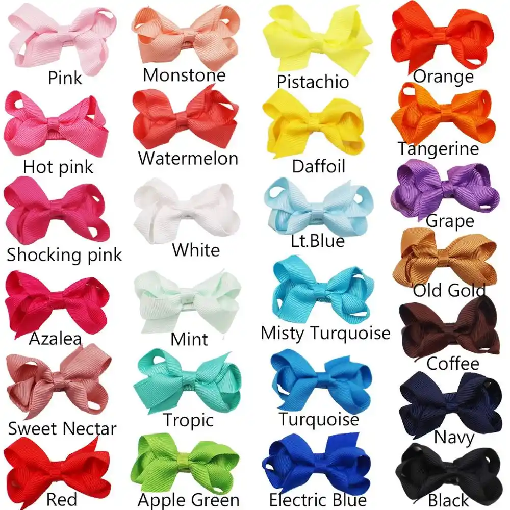 Girls Kids Baby Toddler Mini Flowers Bow Hair Clips Hairpin Alligator Clip G/_hg