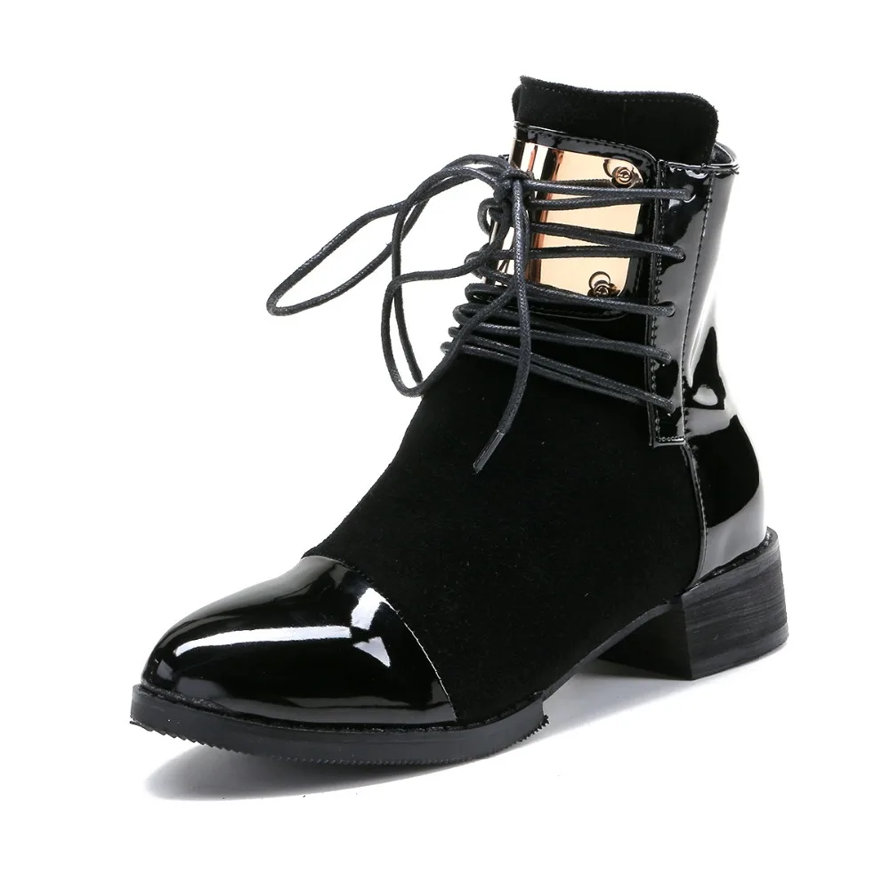 

2017 Women Winter Boots Shoes Snow boots Blue Warm Snow Boots Down Plus Size 35~42 Non-slip Platform winter boots Shoes .xz-29