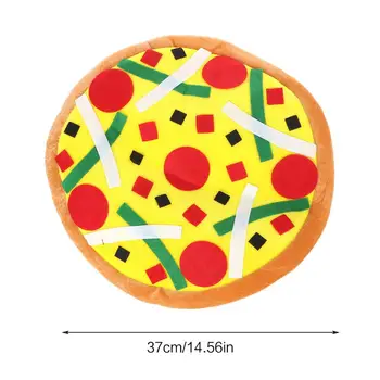 

New Novelty Funny Pizza Hat Crazy Hat Party Costumes Joke Photo Props Kids Toy