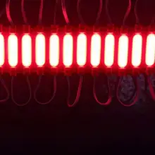 Светодиодный модуль COB световая рекламная лампа 2 W IP65 Водонепроницаемый DC12V безопасный светодиодное фоновое освещение белый/теплый белый/красный/синий/розовый/желтый/зеленый