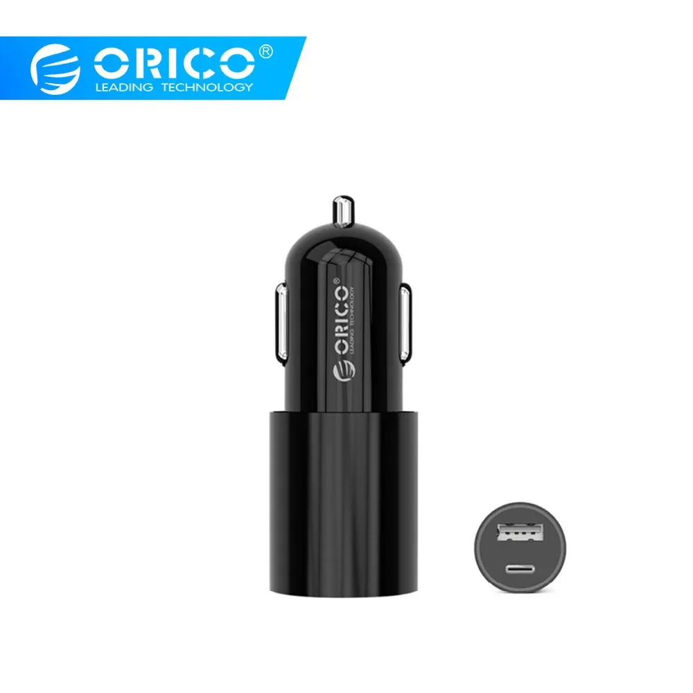 

ORICO Car Charger USB Output Type C 5V3.1A Car Charger for Mobile Phone Tablet