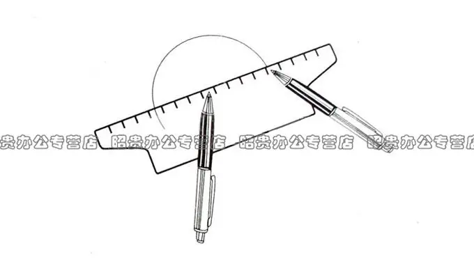 30 см угол параллельные линейки рисунок ролик правитель баланс правитель прокатки правитель многоцелевой рисунок Дизайн перевод правитель