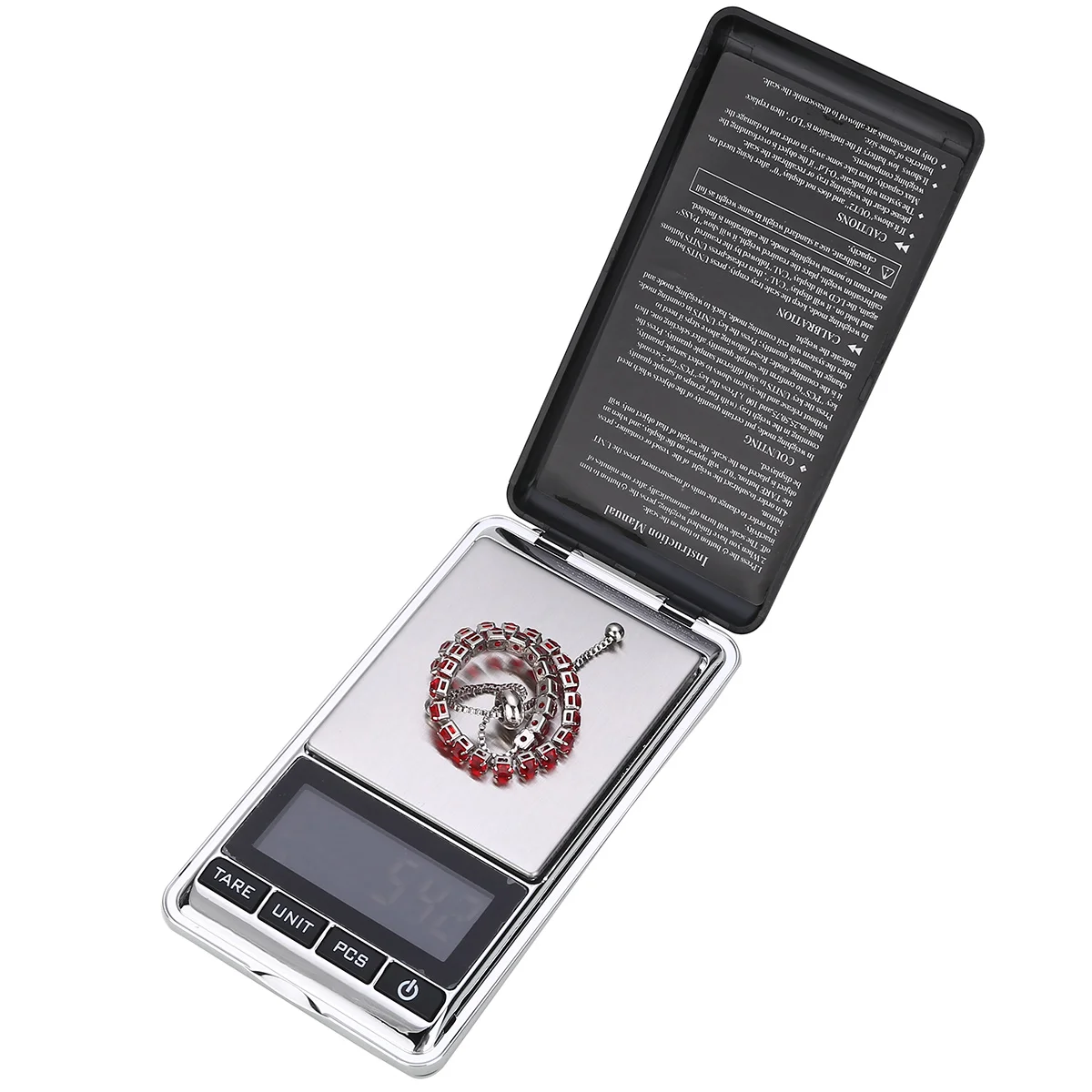 

Electronic LCD Display Mini Digital Scale Pocket Jewelry Weighing Scale 500g/0.01g Gold Silver Coin Grain Herb
