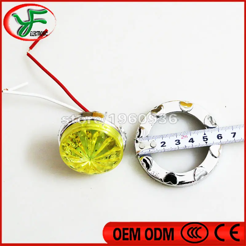 10개/세트 62mm 12V LED 조명 게임기 어린이 놀이기구 부품 12V LED ..