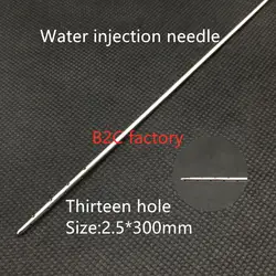 1 шт. нержавеющая сталь тринадцать отверстие воды игла для Инъекций Пластик хирургии Красота Инструменты