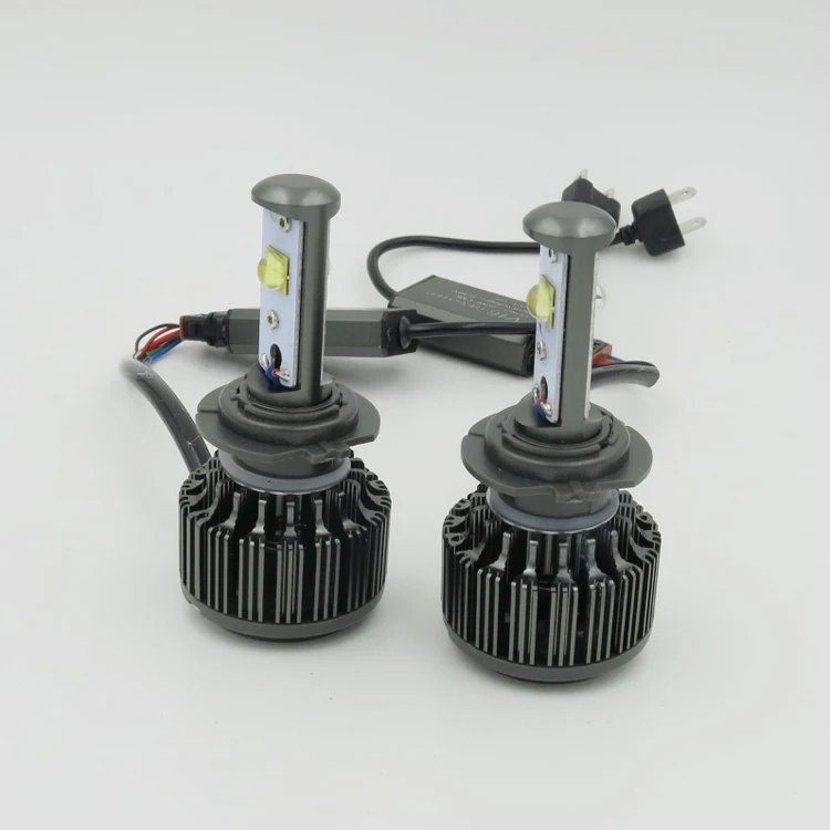 Комплект светодиодных фар V16 turbo H7 Plug & play EMC canbus H11 H1 H3 H8 H9 H10 9005 9006 880 881 7200LM H4 H13 9004 9007
