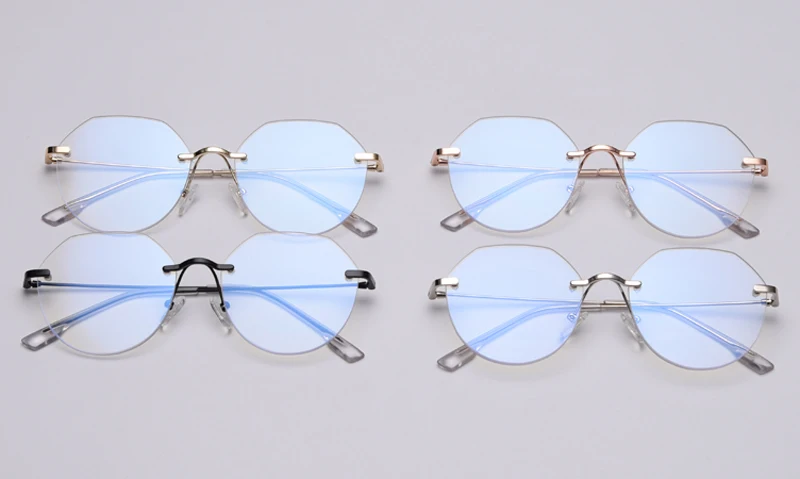 women's rimless glasses 8262 detail (2)