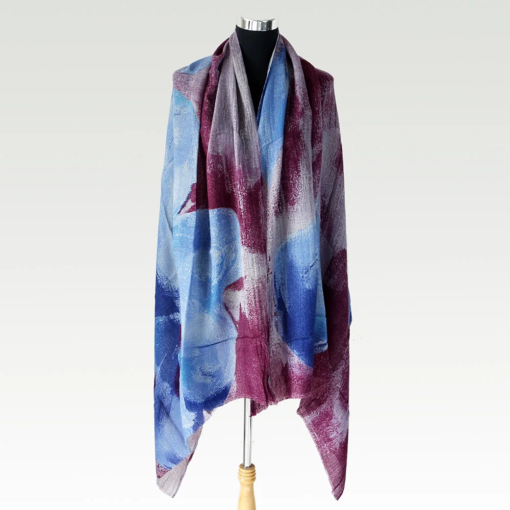 Wool Shawl 100cmX200cm Winter Warm Wrap Women Shawl Plus Size Fashion New Desigual Factory