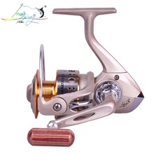HongXiang спиннинговая рыболовная Катушка 12BB+ 1 подшипниковые шарики 1000-6000Series металлическая Катушка спиннинговая Катушка лодка рок рыболовное колесо