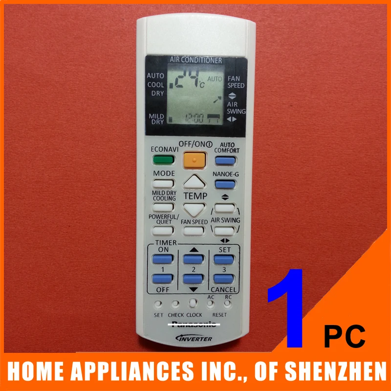 

Replacement for Panasonic Split And Portable Air Conditioner Remote Control Air conditioning parts